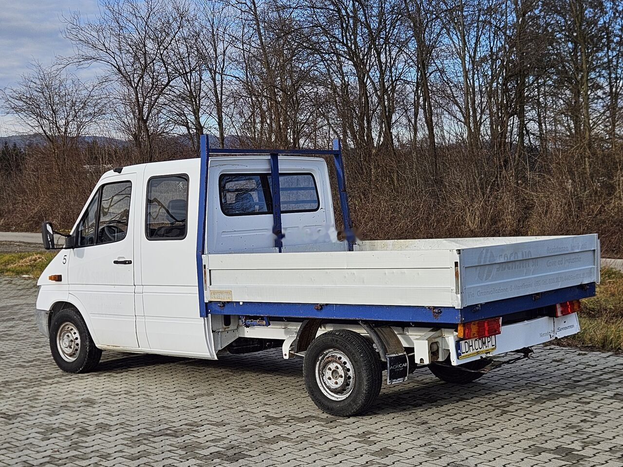 شاحنة توصيل مفتوحة, الشاحنات الصغيرة كابينة مزدوجة Mercedes-Benz Sprinter 316 CDI Doka/Dubel Kabina Skrzynia 3.00 M Bez Korozji: صورة 7