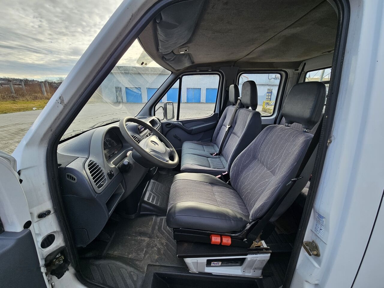 شاحنة توصيل مفتوحة, الشاحنات الصغيرة كابينة مزدوجة Mercedes-Benz Sprinter 316 CDI Doka/Dubel Kabina Skrzynia 3.00 M Bez Korozji: صورة 14