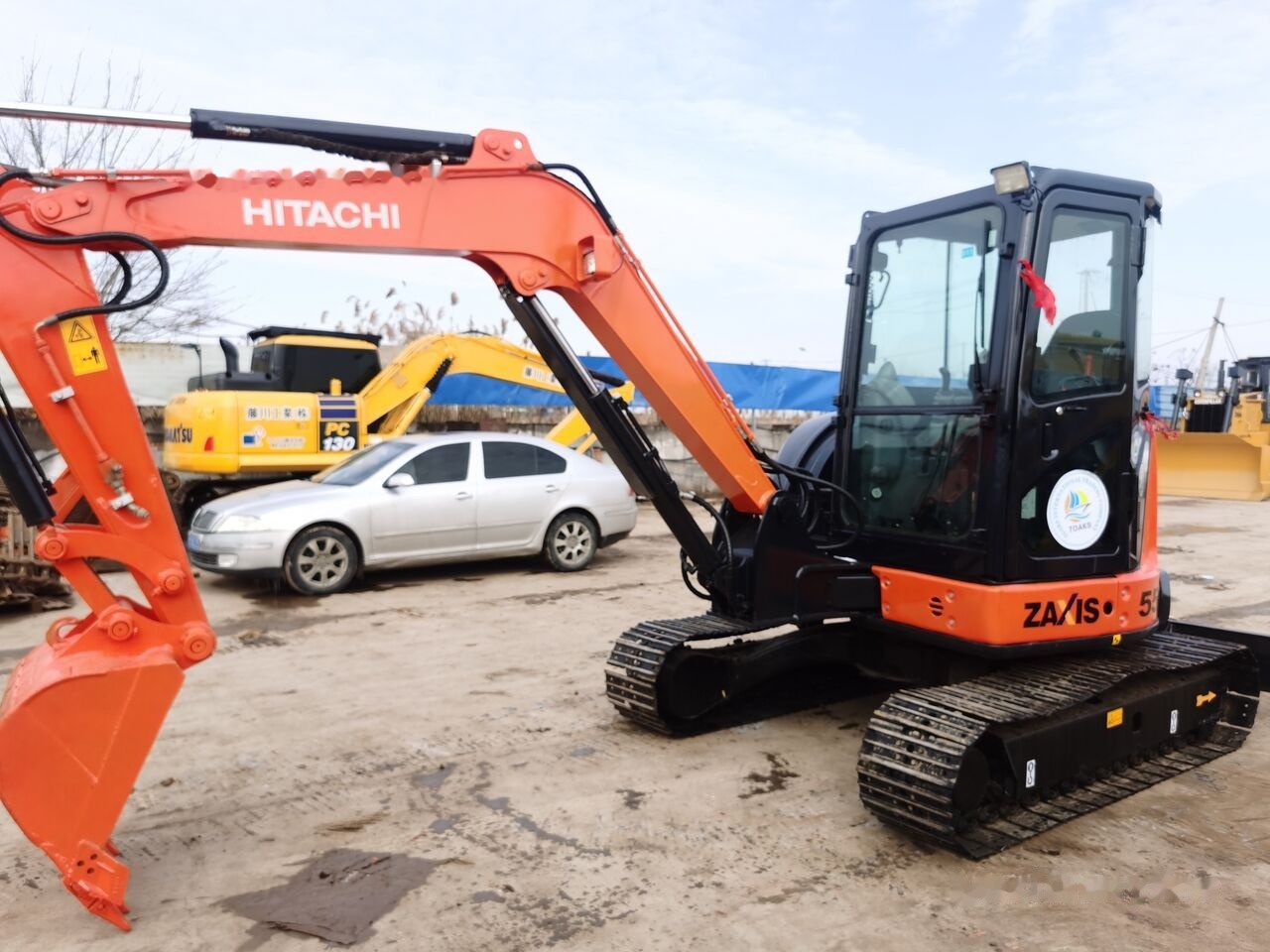 حفار صغير Hitachi ZX55: صورة 9