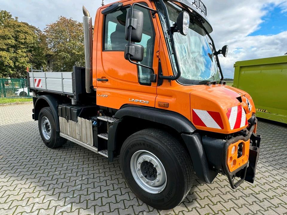 شاحنة قلاب, سيارة خدمات/ سيارة خاصة Unimog 405 U 427 430 EAS Easy-Drive Wechsellenkung Variopilot Mercedes-Benz 435 423 530 527 Kipper: صورة 8