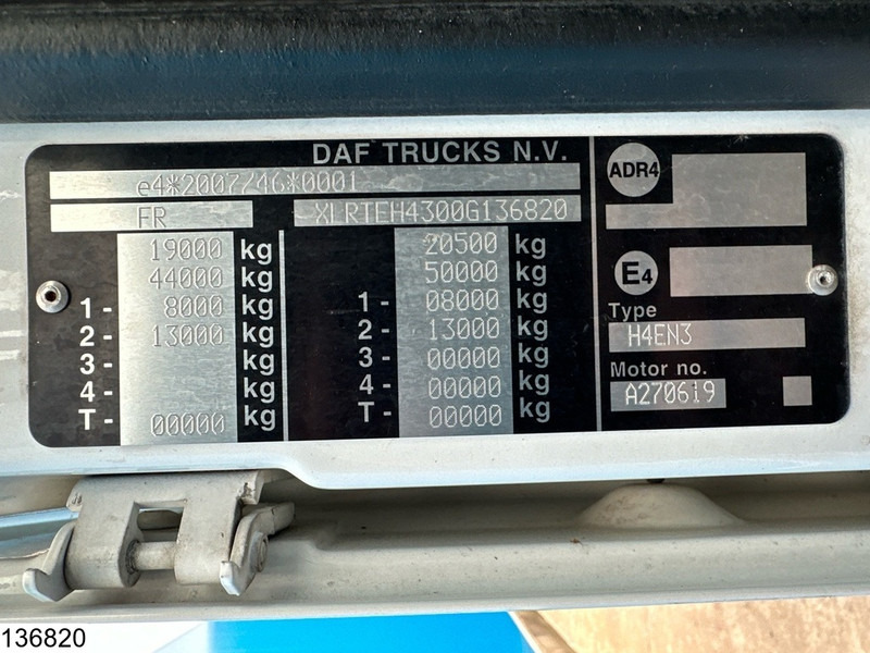 مقطورة السحب DAF XF 460 EURO 6, Retarder: صورة 7