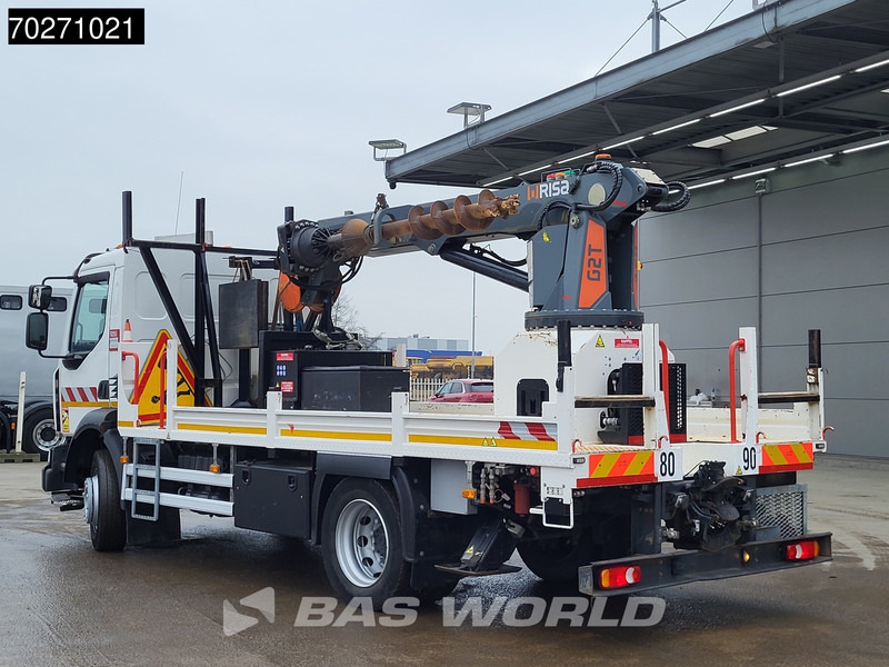 شاحنة, شاحنة كرين Renault D 240 4X2 Risa G2T Drilling truck Automatic Euro 6: صورة 15