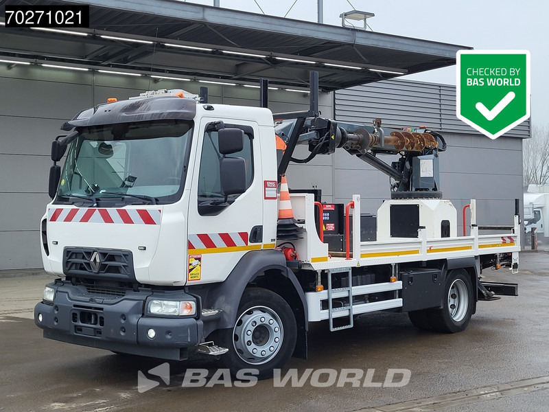 شاحنة, شاحنة كرين Renault D 240 4X2 Risa G2T Drilling truck Automatic Euro 6: صورة 10