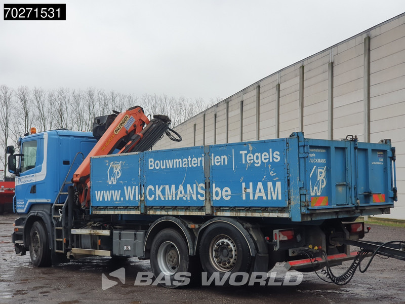 شاحنات مسطحة, شاحنة كرين Scania R440 6X2 Palfinger PK16001 Crane Kran Lift+Lenkachse Euro 5: صورة 21