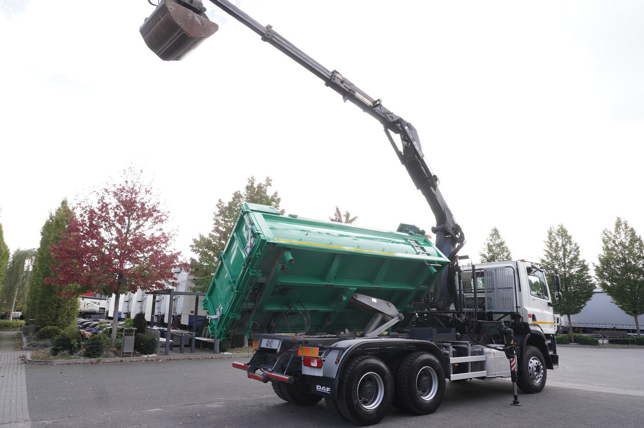 تأجير DAF CF 410 FAT 6×4 tipper / Crane Marchessi M15000Z / Bortmatic DAF CF 410 FAT 6×4 tipper / Crane Marchessi M15000Z / Bortmatic: صورة 6