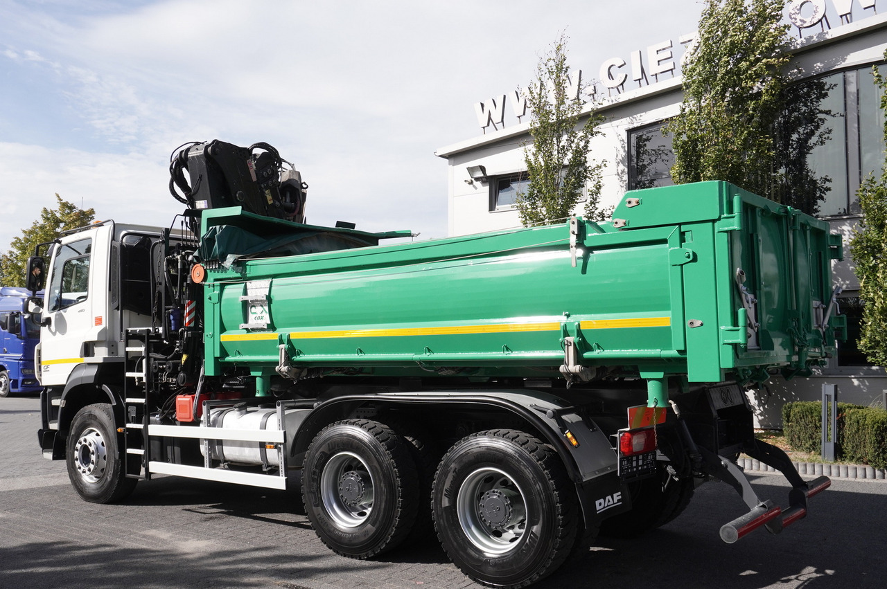 تأجير DAF CF 410 FAT 6×4 tipper / Crane Marchessi M15000Z / Bortmatic DAF CF 410 FAT 6×4 tipper / Crane Marchessi M15000Z / Bortmatic: صورة 7