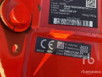 جزازة العشب KUHN GMD3125F-FF 3000 mm: صورة 6