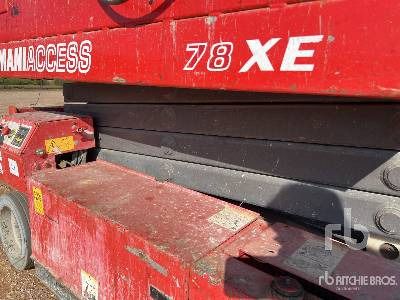 مرفاع مفصلي MANITOU 78XE Electric Nacelle Ciseaux: صورة 12