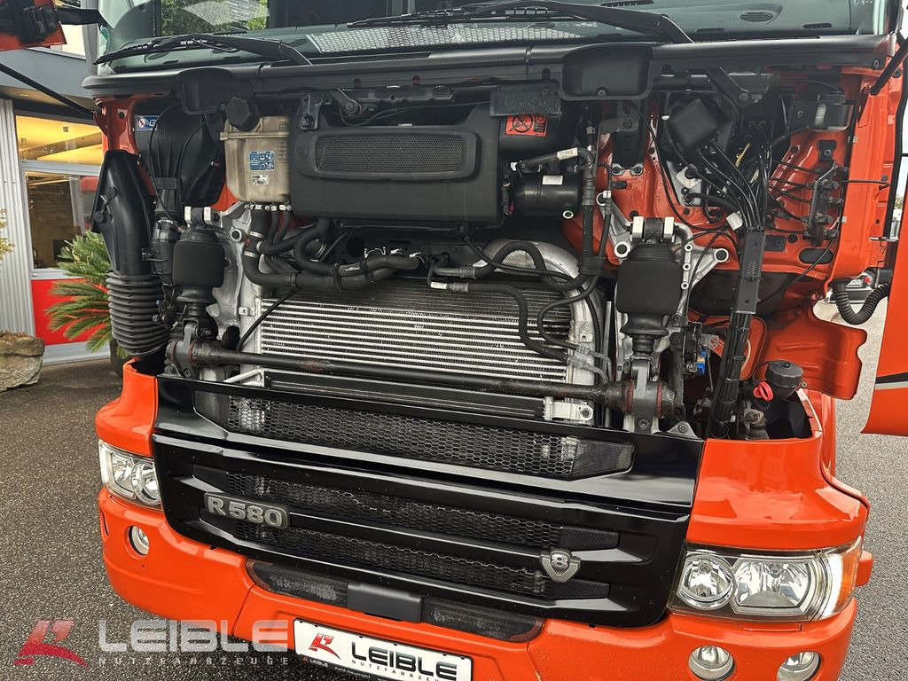 شاحنة قطع الأشجار, شاحنة كرين Scania R 580LB6x4HNB*Kurzholz*Kesla Kran*EXTE Rungen*: صورة 18