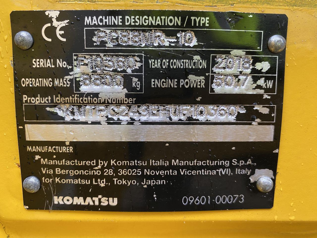 حفار صغير Komatsu PC88MR-10: صورة 10