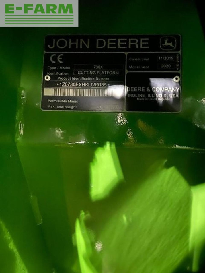 حصادة John Deere t670i: صورة 8