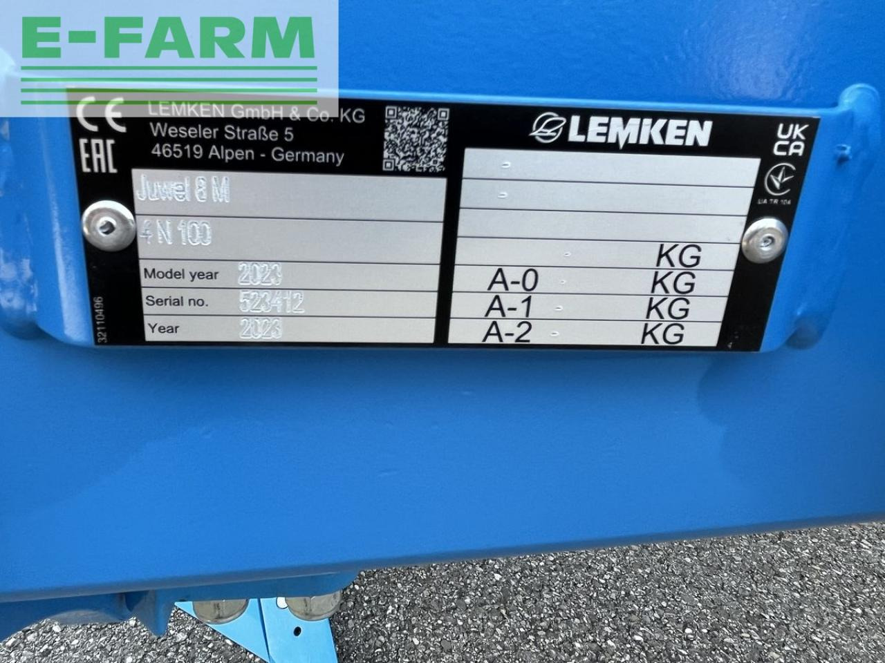 محراث Lemken juwel 8m 4-schar pflug: صورة 14