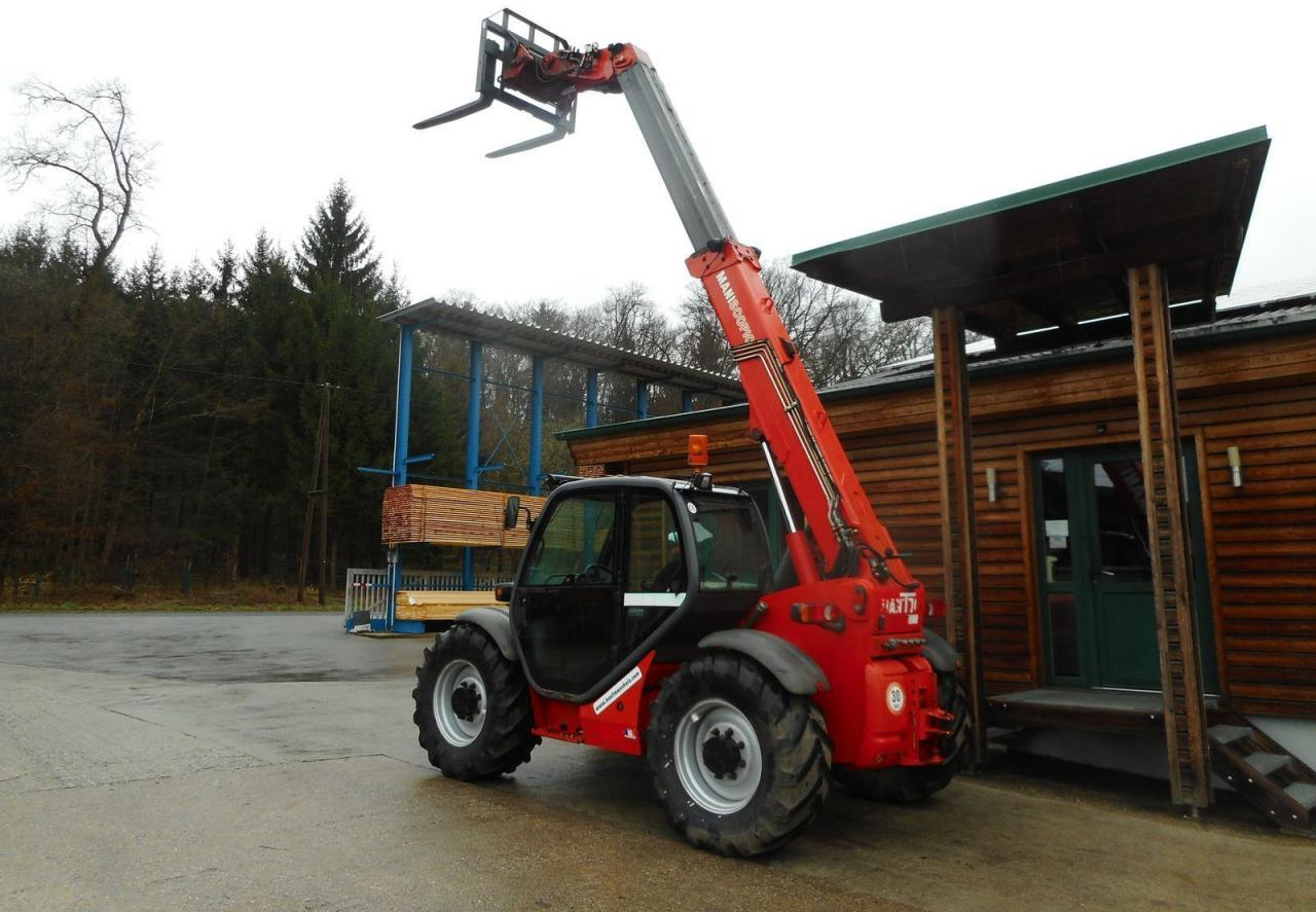 آلة رفع ونقل تلسكوبية Manitou mlt 634-120lsu turbo ( neue gabel ): صورة 17