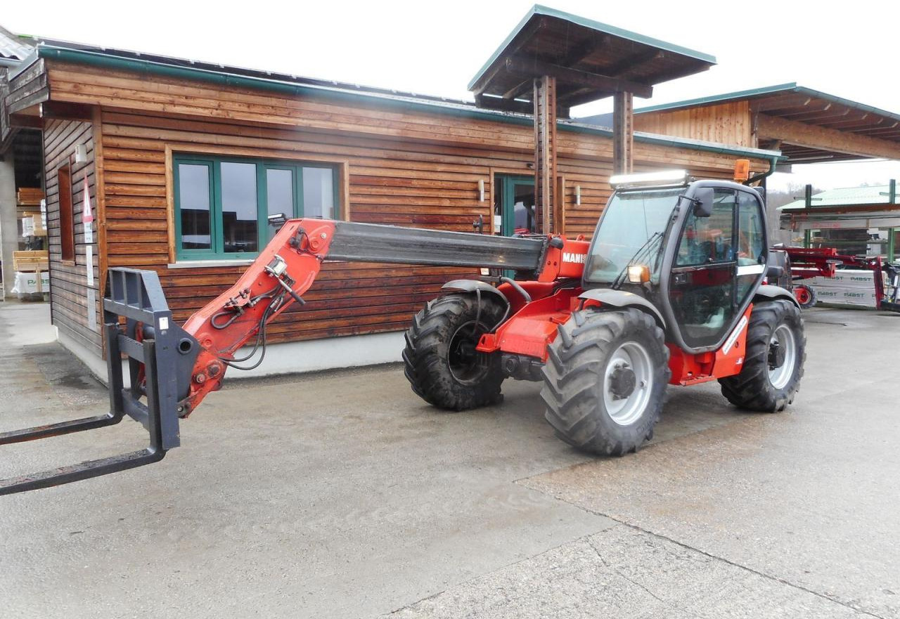 آلة رفع ونقل تلسكوبية Manitou mlt 634-120lsu turbo ( neue gabel ): صورة 14