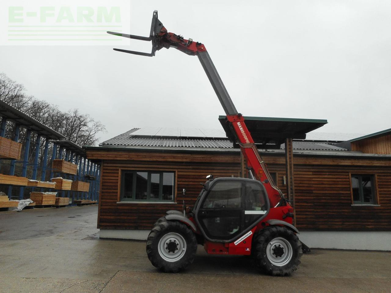 آلة رفع ونقل تلسكوبية Manitou mlt 634-120lsu turbo ( neue gabel ): صورة 15