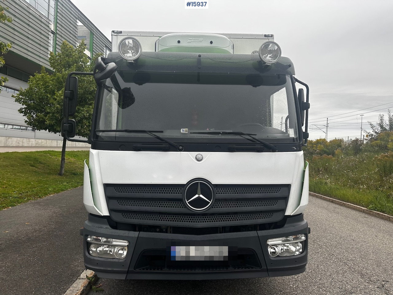 شاحنة صندوقية Mercedes Atego: صورة 8