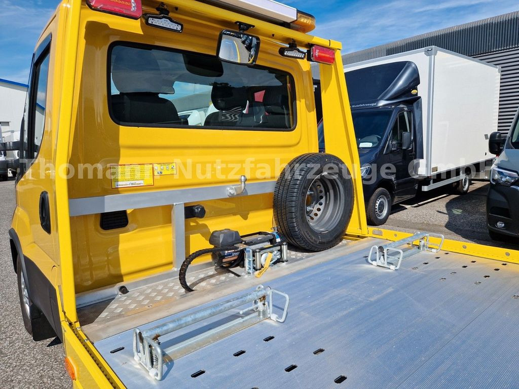 شاحنة سحب للبيع  Iveco Daily 35S18 Autotransporter Aut. Luftfed. NAVI: صورة 8