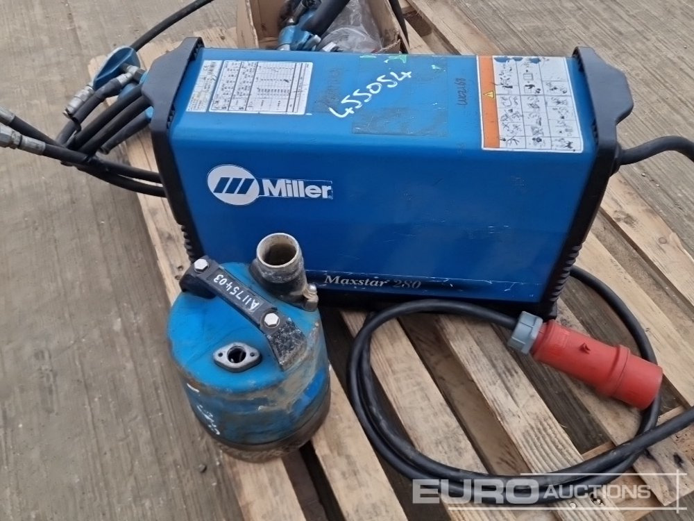 معدات الانشاءات Hydraulic Impact Wrench (2 of), Miller 415Volt Welder, Submersible Pump: صورة 13