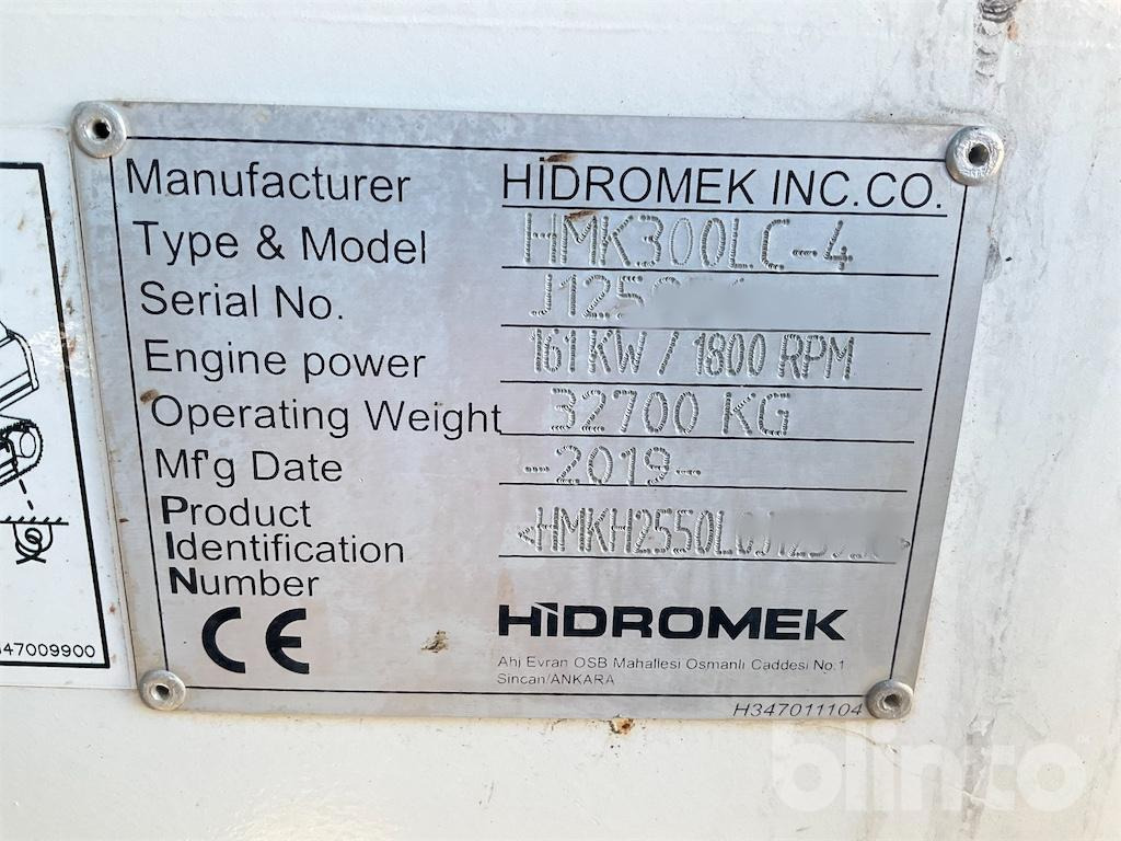 حفار زاحف Hidromek HMK300LC: صورة 13